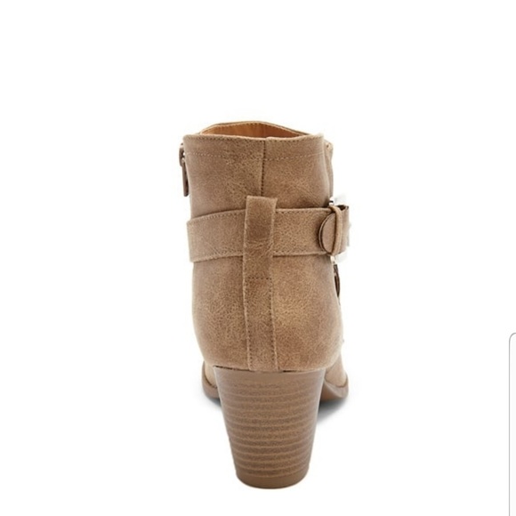 Qupid taupe winter booties womens size 8. 8.5 - Picture 5 of 8